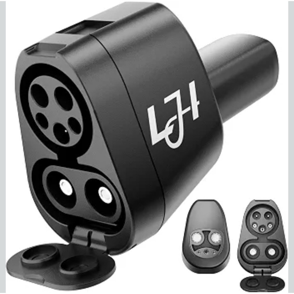 2in1 CCS & J1772 To TPC Adapter Fit for Tesla Model Y/3/S/X/Cybertruck 250KW